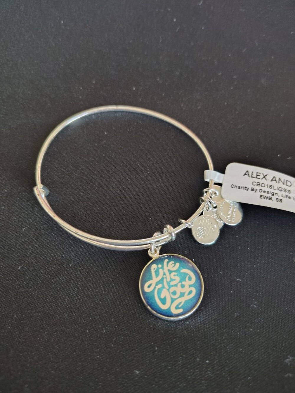 ALEX & ANI Life is good bracelet #836